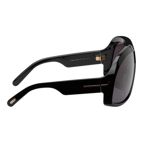 Tom Ford Cassius 78MM Oversized Pilot Sunglasses - Picture 4 of 10